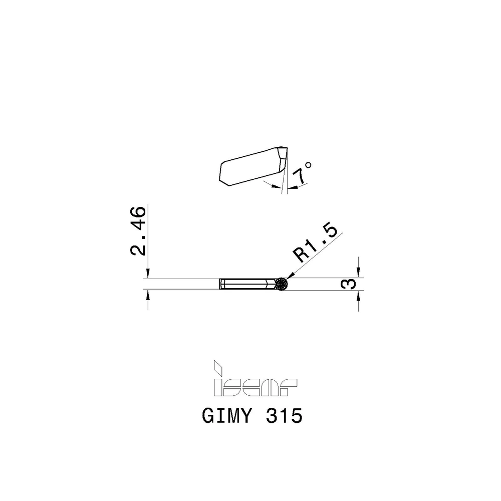 GIMY 315 IC908 ECO CUT-GRIP GIM/GIMF/GIMY - Franken Werkzeuge | Shop