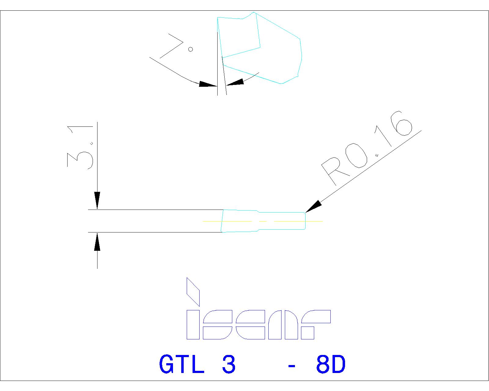 GTL 3 - 8D IC354 SELF-GRIP EINSÄTZE - Franken Werkzeuge | Shop